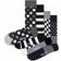 Happy Socks Classic Socks Gift Box 4-pack - Black/White