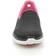 Skechers GOwalk 6 Big Splash W - Black/Hot Pink