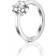 Efva Attling Crown Wedding Ring - White Gold/Diamond