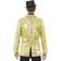 Smiffys Sequin Jacket Gold