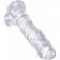 Pipedream King Cock Clear 8" Cock with Balls