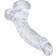 Pipedream King Cock Clear 7.5" Cock with Balls