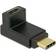 DeLock 65914 USB C-USB C M-F Angled Adapter