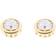 Ted Baker Sinaa Earrings - Gold/Transparent