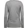 ID Ladies Interlock Long Sleeved T-shirt - Grey Melange