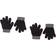 Lindberg Sundsvall Wool Glove 2-Pack - Black/Anthracit (3261-0117)