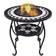 vidaXL Fire Pit with Mosaic Table