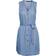 Vero Moda Viviana V-neck Sleeveless Dress - Light Blue Denim