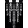 vidaXL Crystal Beads Takplafond 24.8cm