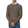 Morris Merino Cable O-Neck Sweater - Light Brown