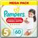 Pampers Premium Protection Pant Diapers Size 5, 12-17kg, 60pcs