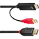 Lindy HDMI/USB A-DisplayPort 1.4 3m