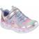 Skechers Heart Lights Rainbow Lux - Silver/Pink/Blue