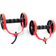 InnovaGoods Abdominal Roller with Rotating Discs, Elastic Bands and Exercise Guide