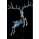 vidaXL Flying Reindeer Jullampa 145cm