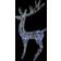 vidaXL XXL Reindeer Jullampa 180cm