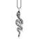 Thomas Sabo Snake Necklace - Silver/Black