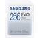 Samsung Evo Plus 2021 SDXC Class 10 UHS-I U3 V30 130MB/S 256GB