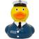 Rubber Duck Police Agent Junior 8cm