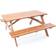 Eden Wood Picnic Bench Table 150cm