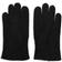 Morris Suede Gloves - Black