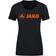 JAKO Promo T-shirt Unisex - Black Melange/Neon Orange