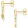 Thomas Sabo Royalty Star & Moon Earrings - Gold/Multicolour