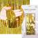 Sassier Party Curtain 100x240cm Gold