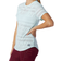 New Balance Q Speed Jacquard Short Sleeve T-shirt Women - Pale Blue Chill