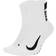 Nike Multiplier Running Ankle Socks 2-pack Men - White/Black