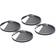 AudioSerenity Speaker Subwoofer & HiFi Stand Isolation & Floor Protector Spike Shoes Pads 4Pack
