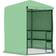 vidaXL Greenhouse with Shelves 227x223cm Rostfritt stål