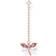 Thomas Sabo Charm Club Dragonfly Single Earring - Rose Gold/Multicolour