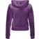 Juicy Couture Classic Velour Robertson Hoodie - Blackberry Cordial
