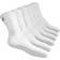 Asics Crew Socks 6-pack Unisex - White