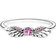 Pandora Sparkling Angel Wings Ring - Silver/Pink
