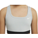 Nike Swoosh Sports Bra - Carbon Heather/White