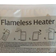 24 Hour Meals Flameless Heater