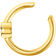 Thomas Sabo Charm Club Single Ear Cuff - Gold/Transparent