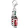 Thomas Sabo Charm Club Collectable Strawberry Charm Pendant - Silver/Red/Green