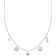 Thomas Sabo Charm Club Delicate Symbols Necklace - Silver/Transparent