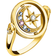 Thomas Sabo Royalty Star & Moon - Gold/Pink/Blue/Transparent
