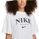 Nike Sportswear Short-Sleeve Graphic Dress - White/Black