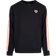 Hurley Girl's Rainbow Sport Crew Neck Sweatshirt - Black