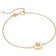 Tory Burch Kira Chain Bracelet - Gold/White