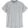 Carhartt Force Relaxed Fit Midweight Short Sleeve Pocket T-shirt - Heather Gray