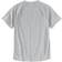 Carhartt Force Relaxed Fit Midweight Short Sleeve Pocket T-shirt - Heather Gray