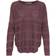 Only Caviar Texture Knitted Pullover - Red/Wild Ginger