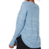 Only Caviar Texture Knitted Pullover - Blue/Faded Denim