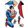 RoomMates Superman Day Of Doom Giant Wall Decal